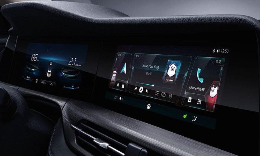 Панель приборов ChangAn CS55 Plus 2019 года  (фото 4 из 5)